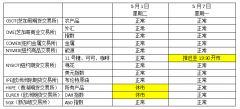 5.1劳动节假期通知！